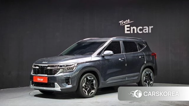 Kia The New Seltos 2022 Серый из Кореи
