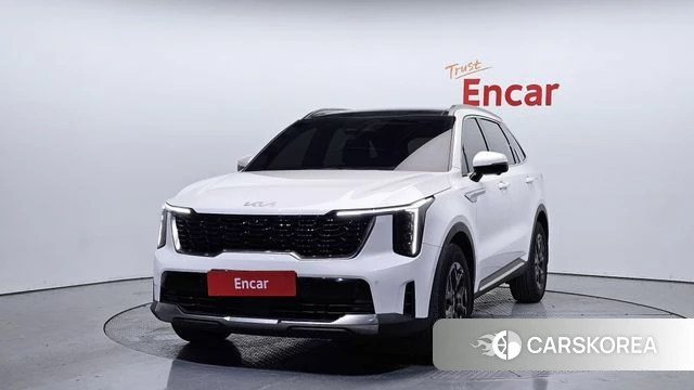 Kia The New Sorento 4th Generation 2023 Белый из Кореи