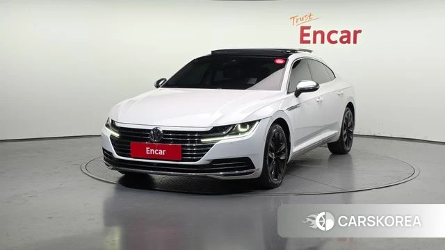Volkswagen Arteon 2019 Белый из Кореи