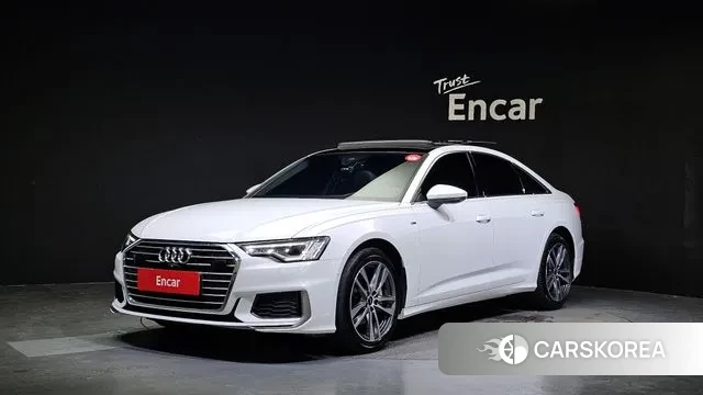 Audi A6 (C8) 2022 Белый из Кореи