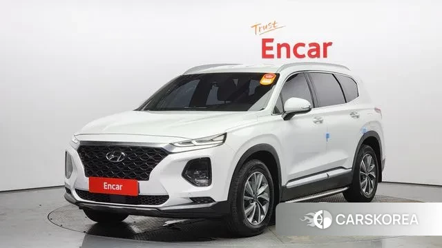 Hyundai Santa Fe TM 2019 Белый из Кореи