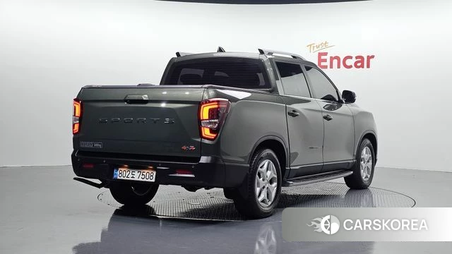 Ssangyong The New Rexton Sport 2023 Темно-зеленый из Кореи