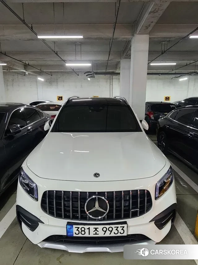 Mercedes-Benz GLB-Class X247 2022 Белый из Кореи