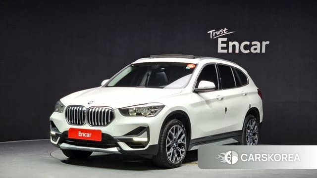BMW X1 (F48) 2022 Белый из Кореи