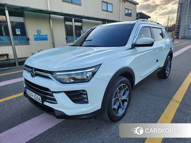 Ssangyong Beautiful Korando 2021 Белый из Кореи