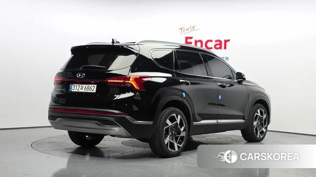 Hyundai The New Santa Fe 2022 Черный из Кореи