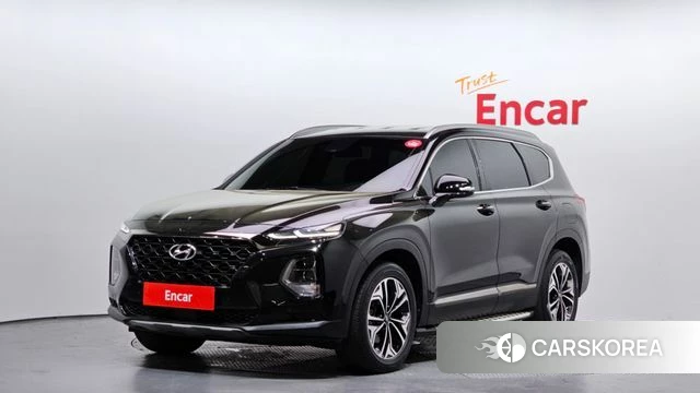 Hyundai Santa Fe TM 2018 Черный из Кореи