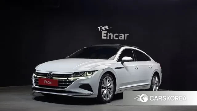Volkswagen Arteon 2022 Белый из Кореи