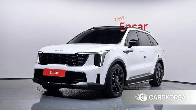 Kia The New Sorento 4th Generation 2023 Белый из Кореи