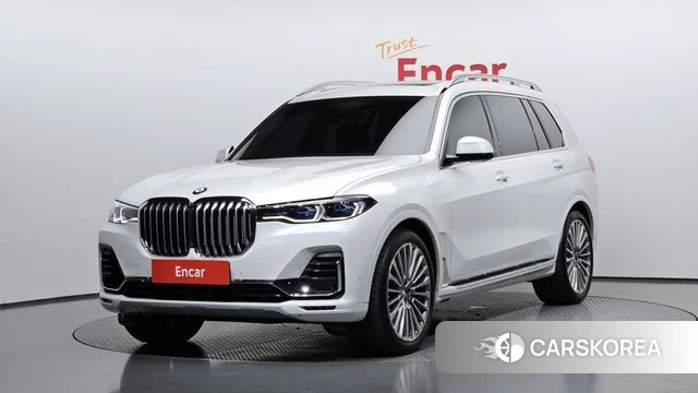 BMW X7 (G07) 2021 Белый из Кореи