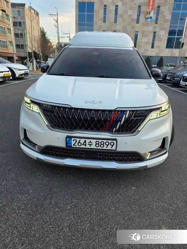 Kia Carnival 4th generation 2021 Белый из Кореи