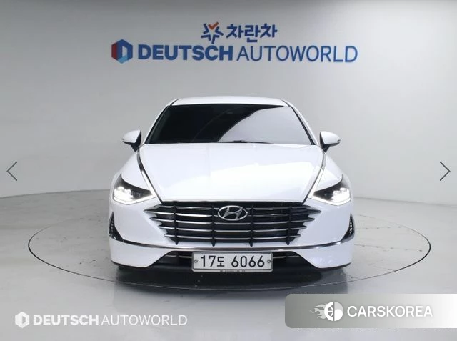 Hyundai Sonata (DN8) 2019 Белый из Кореи