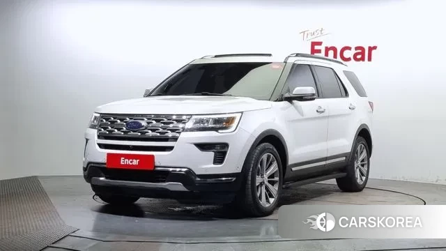 Ford Explorer 2018 Белый из Кореи
