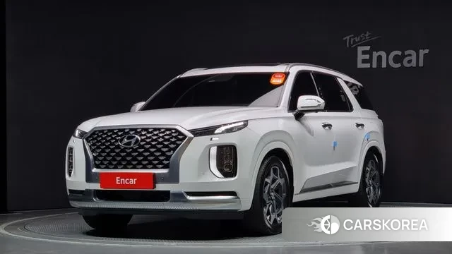 Hyundai Palisade 2021 Белый из Кореи