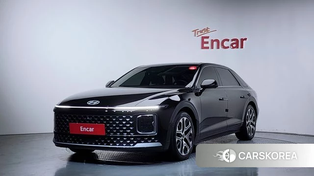 Hyundai Grandeur Hybrid (GN7) 2024 Черный из Кореи