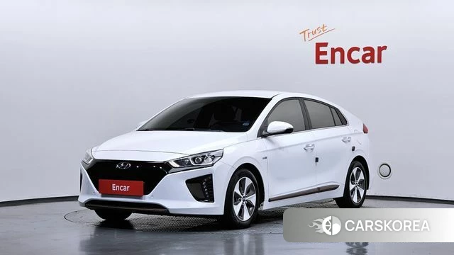 Hyundai Ionic Electric 2019 Белый из Кореи