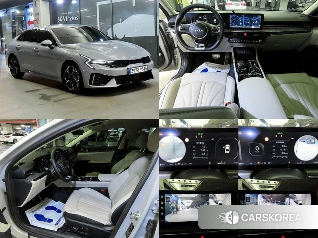 Kia The New K5 3rd generation 2023 Серый из Кореи