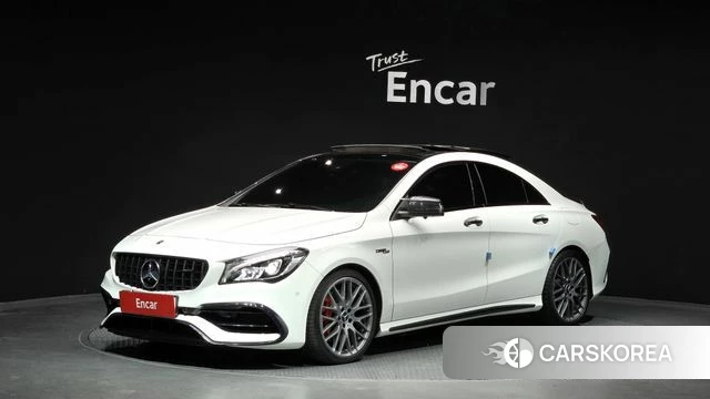 Mercedes-Benz CLA-Class C117 2018 Белый из Кореи