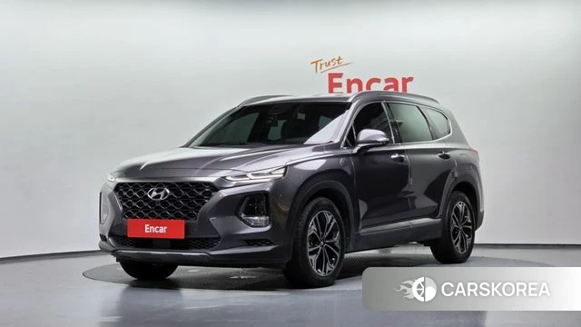Hyundai Santa Fe TM 2018 Серый из Кореи