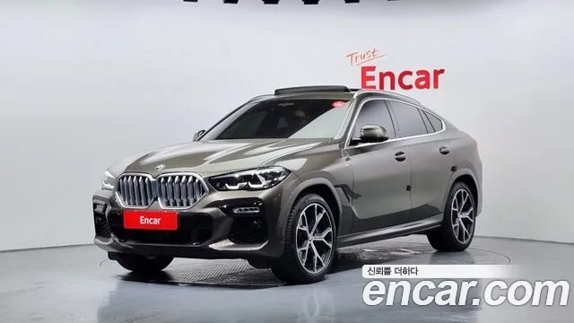 BMW X6 (G06) 2020 Песочный из Кореи