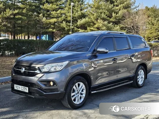 Ssangyong Rexton Sports 2018 Серый из Кореи