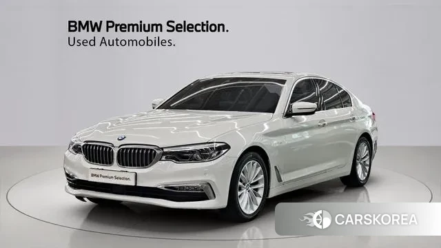 BMW 5 Series (G30) 2018 Белый из Кореи