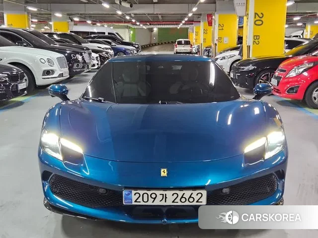 Ferrari 296 GTB 2023 Синий из Кореи