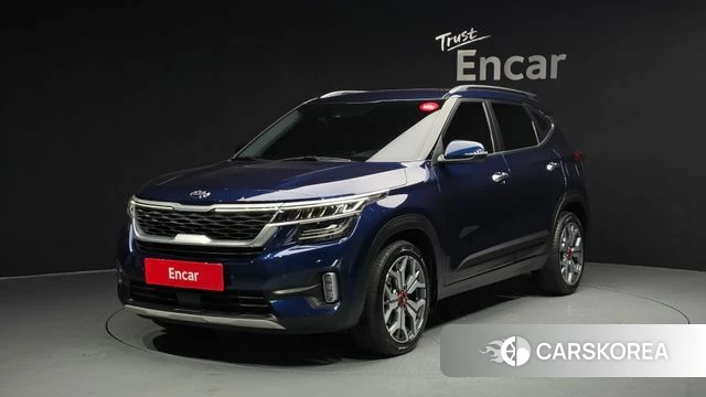 Kia Seltos 2019 Синий из Кореи