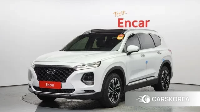 Hyundai Santa Fe TM 2018 Белый из Кореи