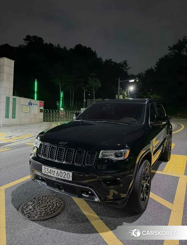 Jeep Grand Cherokee 2020 Черный из Кореи