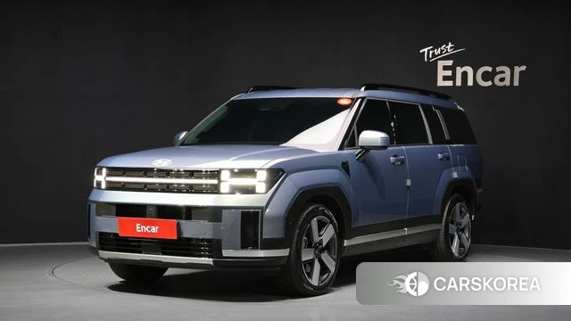 Hyundai Santa Fe (MX5) 2024 Небесно-голубой из Кореи