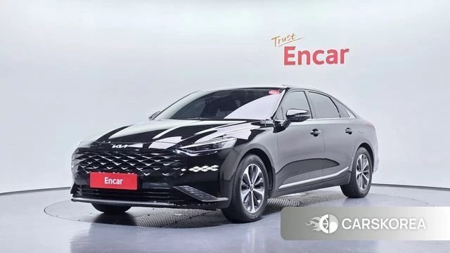Kia K8 Hybrid 2022 Черный из Кореи