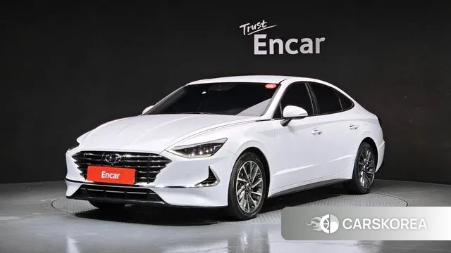 Hyundai Sonata (DN8) 2019 Белый из Кореи