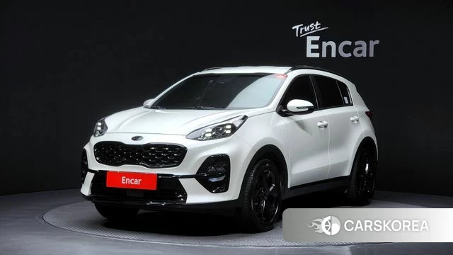 Kia Sportage The Bold 2021 Белый из Кореи
