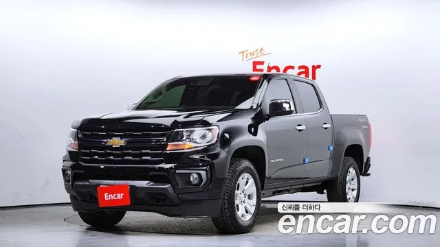 Chevrolet (GM Daewoo) Real New Colorado 2020 Черный из Кореи