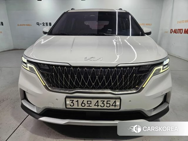 Kia Carnival 4th generation 2021 Белый из Кореи