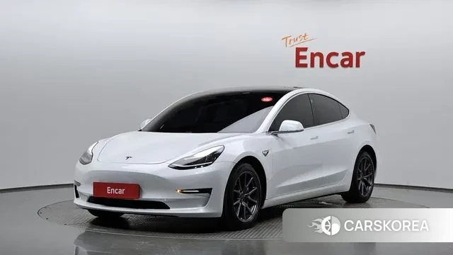 Tesla Model 3 2020 Белый из Кореи
