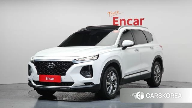 Hyundai Santa Fe TM 2019 Белый из Кореи