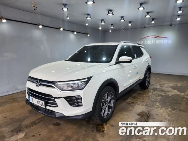 Ssangyong Beautiful Korando 2020 Белый из Кореи
