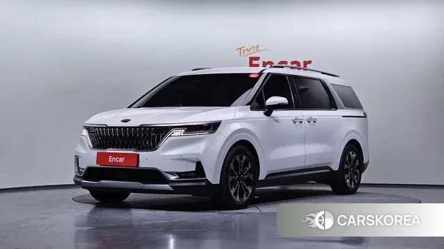 Kia Carnival 4th generation 2021 Белый из Кореи