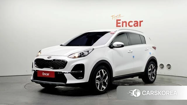 Kia Sportage The Bold 2019 Белый из Кореи