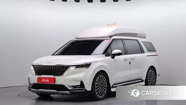 Kia Carnival 4th generation 2021 Белый из Кореи