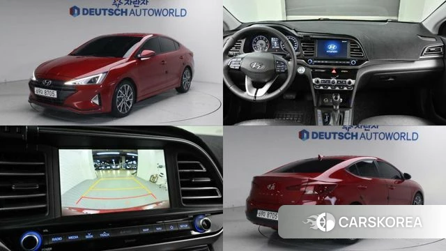 Hyundai The New Avante AD 2018 Черный из Кореи