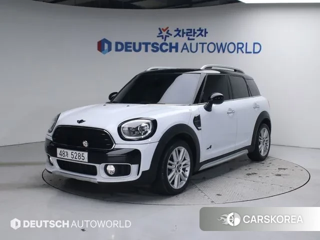 Mini Cooper D Countryman 2018 Белый из Кореи