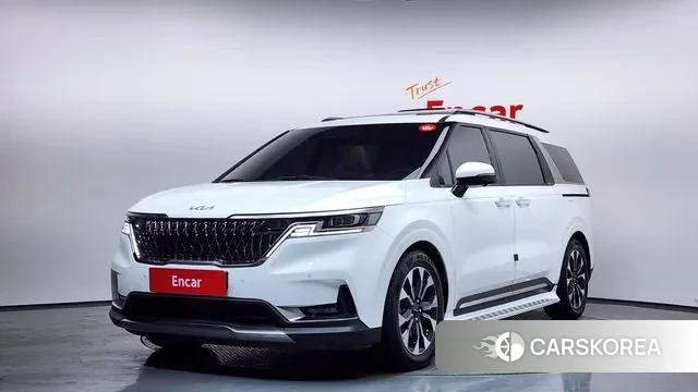Kia Carnival 4th generation 2021 Белый из Кореи