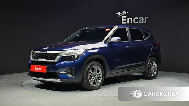 Kia Seltos 2020 Синий из Кореи