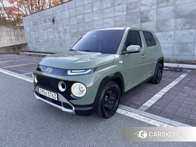 Hyundai Casper 2023 Светло-зеленый из Кореи