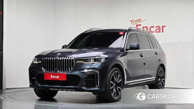 BMW X7 (G07) 2020 Серый из Кореи