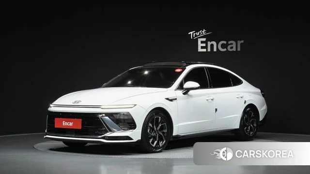 Hyundai Sonata D Edge (DN8) 2023 Белый из Кореи