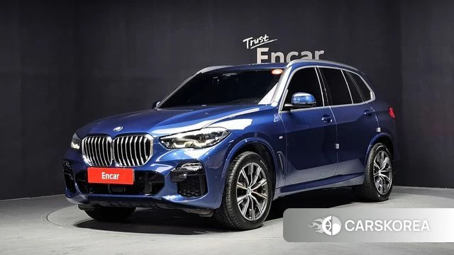 BMW X5 (G05) 2021 Синий из Кореи